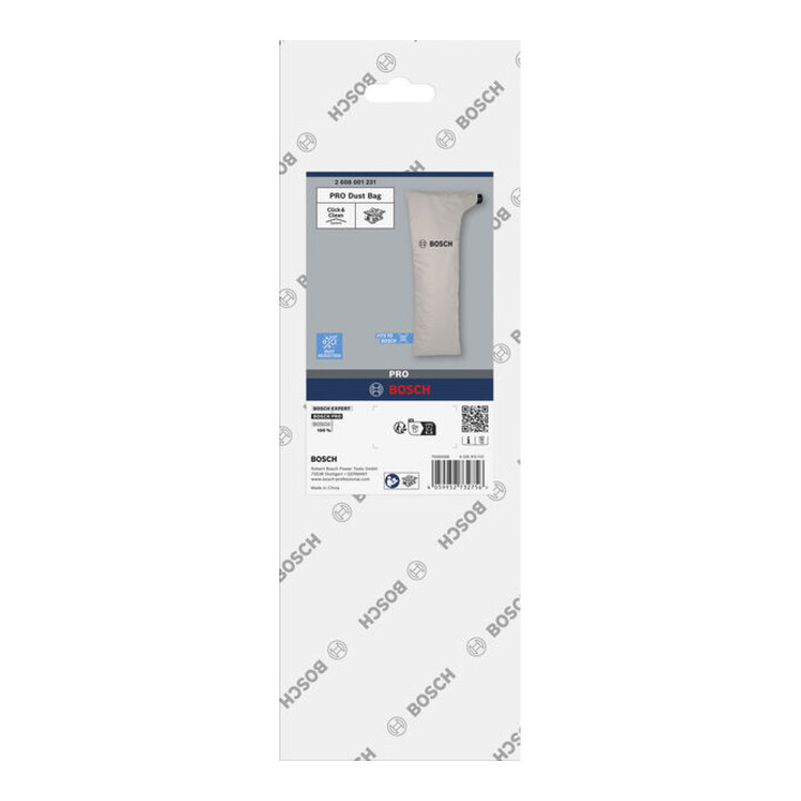 Bosch PRO Sac à poussière Click and Clean pour scies circulaires sur table