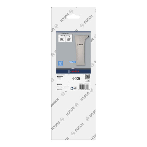 Bosch PRO Sacchetti per polvere Click and Clean per seghe da banco