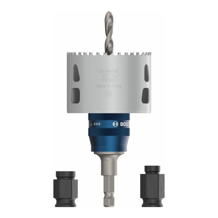 Bosch PRO Scie-cloche Multi-matériaux PC Plus, 68 mm, Set de démarrage, 5 pcs