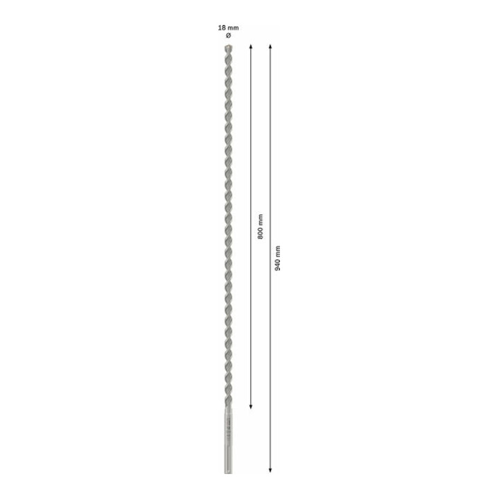 Bosch PRO SDS max-4 Hammerbohrer, 18 x 800 x 940 mm