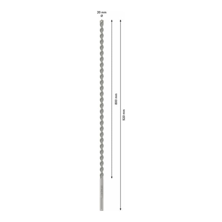 Bosch PRO SDS max-4 Hammerbohrer, 20 x 800 x 920 mm