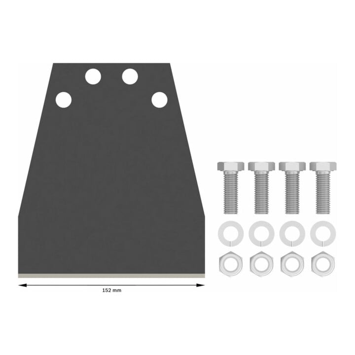 Bosch PRO SDS max Bodenschaber Ersatzset, 152 mm