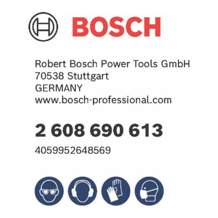 Bosch PRO SDS max Bodenschaber Ersatzset, 152 mm