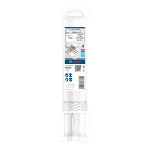Bosch PRO SDS plus-4C Meißel- und Bohrersatz, 5-tlg