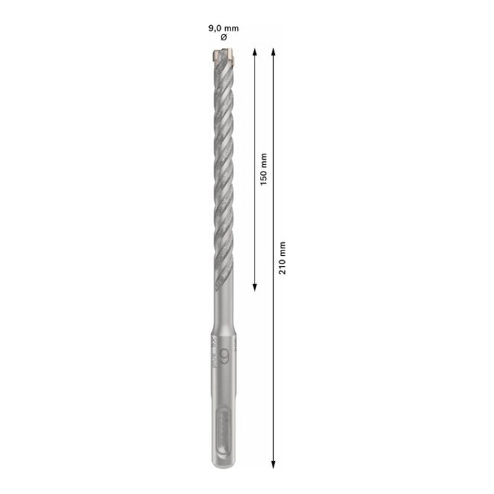 Bosch PRO SDS plus-5X Boorhamer, 9 x 150 x 210 mm