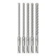 Bosch PRO SDS plus-5X Boorhamerset, 6/6/8/8/10 mm, 5-delig