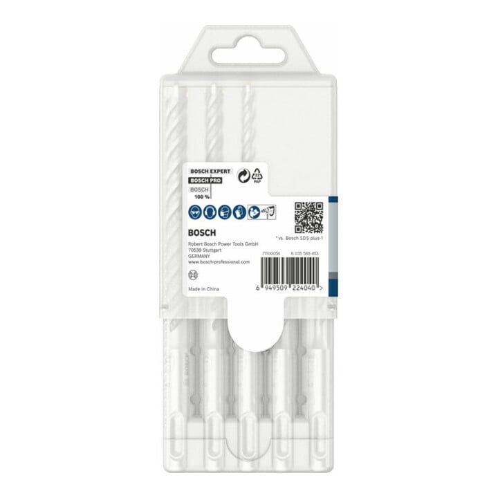 Bosch PRO SDS plus-5X Boorset, 5/6/6/8/10 mm, 5-delig