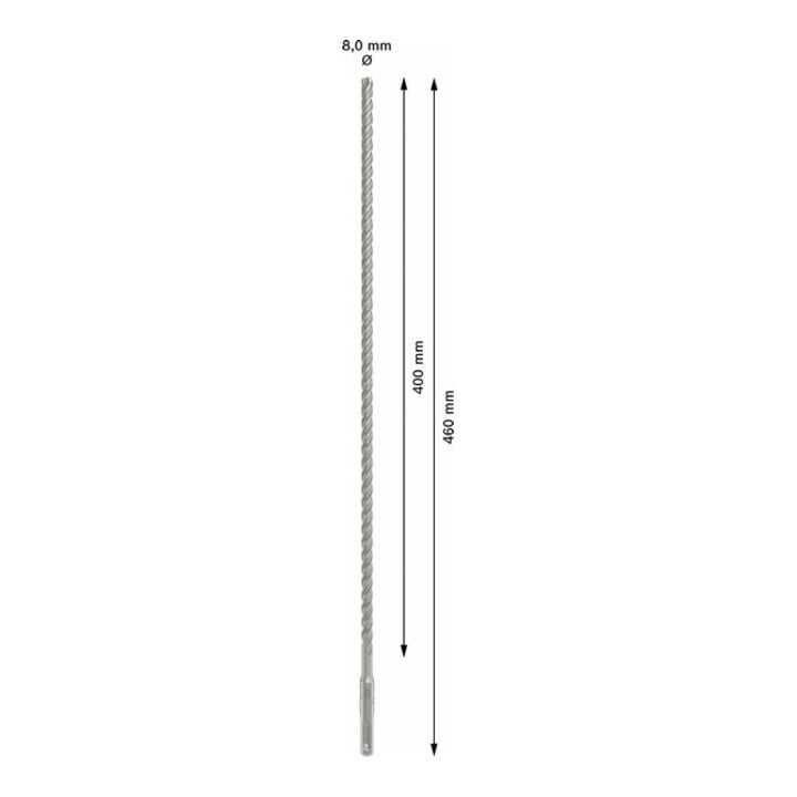 Bosch PRO SDS plus-5X hamerboor, 8 x 400 x 460 mm