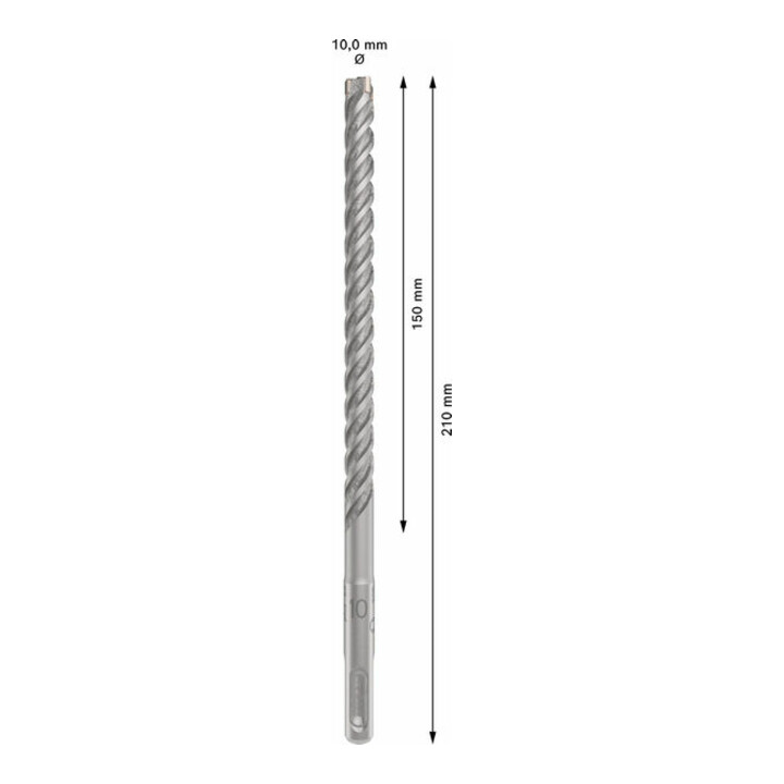 Bosch PRO SDS plus-5X Hammerbohrer, 10 x 150 x 210 mm