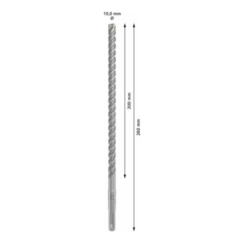 Bosch PRO SDS plus-5X Hammerbohrer, 10 x 200 x 260 mm