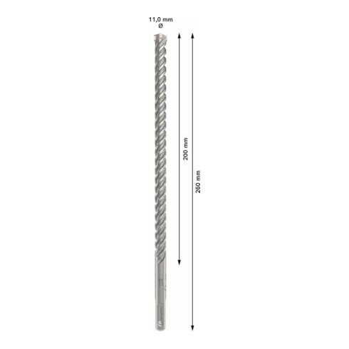 Bosch PRO SDS plus-5X Hammerbohrer, 11 x 200 x 260 mm