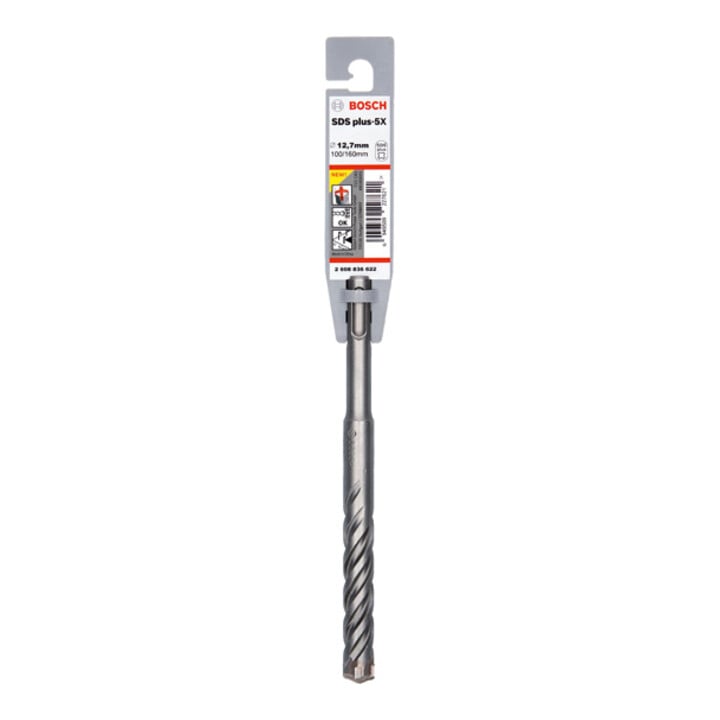 Bosch PRO SDS plus-5X Hammerbohrer, 12,7 x 100 x 160 mm