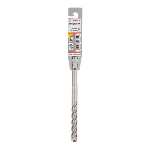 Bosch PRO SDS plus-5X Hammerbohrer, 12 x 100 x 160 mm