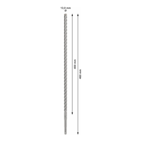 Bosch PRO SDS plus-5X Hammerbohrer, 12 x 400 x 460 mm