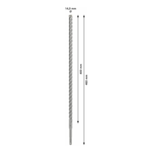 Bosch PRO SDS plus-5X Hammerbohrer, 14 x 400 x 460 mm
