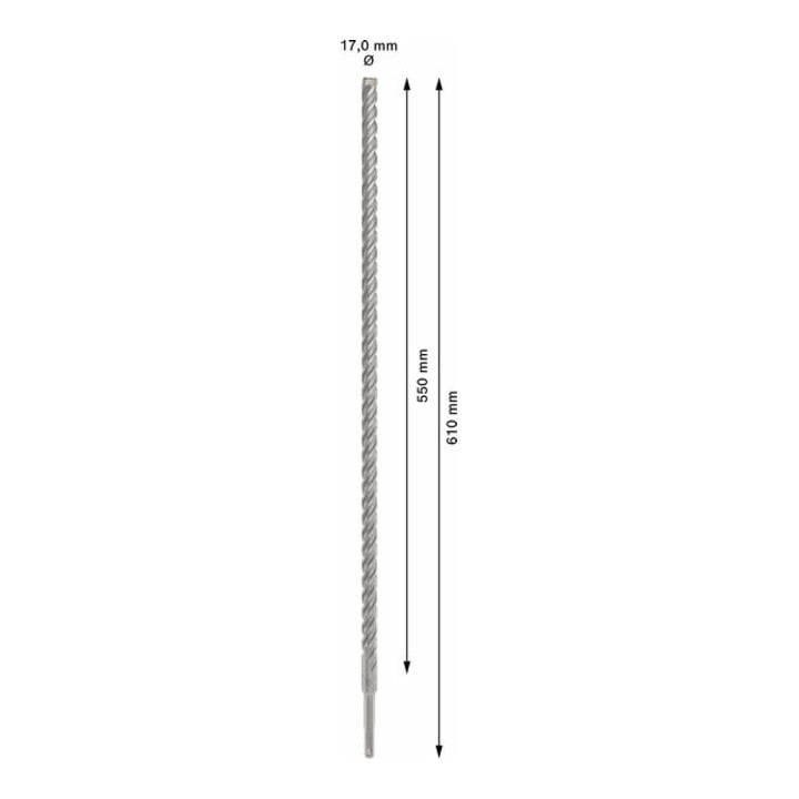 Bosch PRO SDS plus-5X Hammerbohrer, 16 x 550 x 610 mm