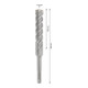 Bosch PRO SDS plus-5X Hammerbohrer, 17,5 x 100 x 160 mm-2