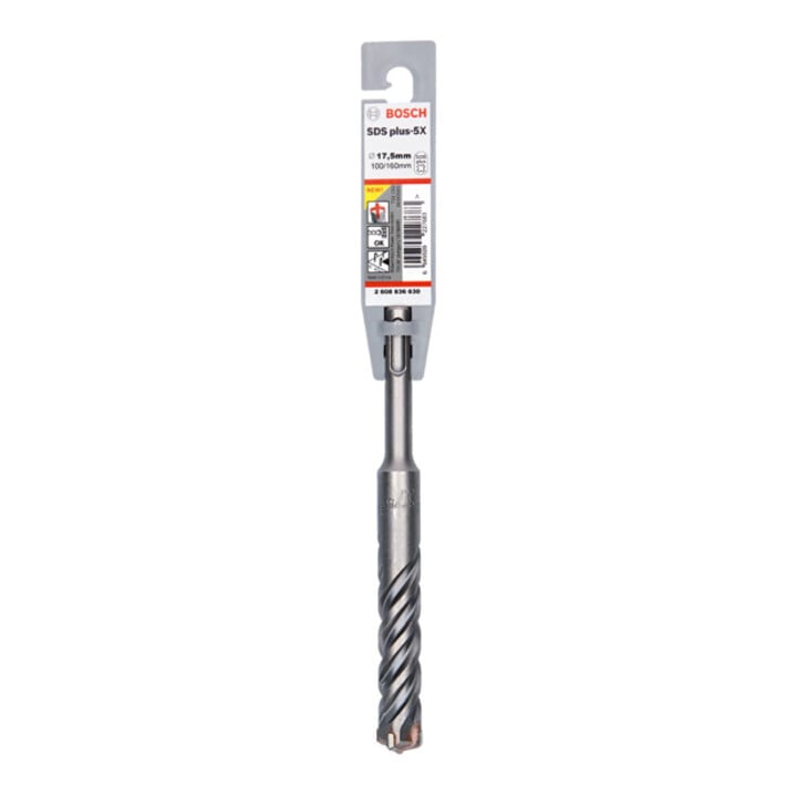 Bosch PRO SDS plus-5X Hammerbohrer, 17,5 x 100 x 160 mm