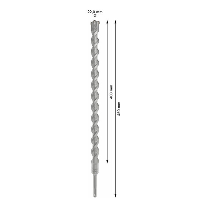 Bosch PRO SDS plus-5X Hammerbohrer, 22 x 400 x 450 mm