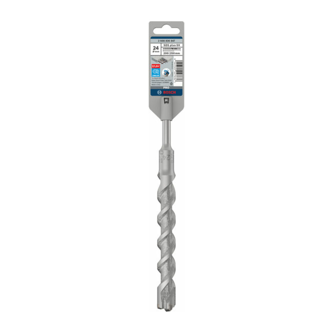 Bosch PRO SDS plus-5X Hammerbohrer, 24 x 200 x 250 mm