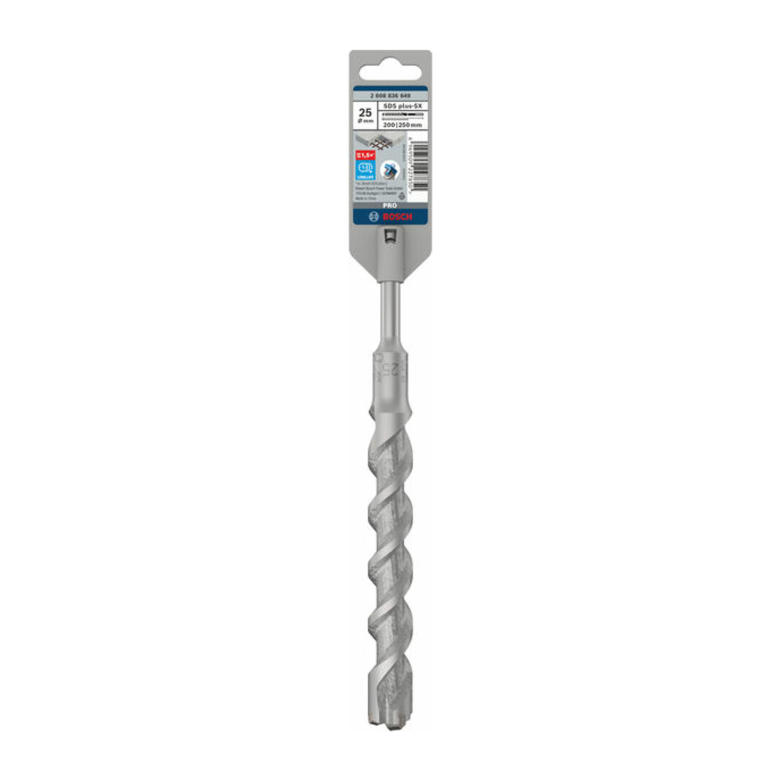 Bosch PRO SDS plus-5X Hammerbohrer, 25 x 200 x 250 mm