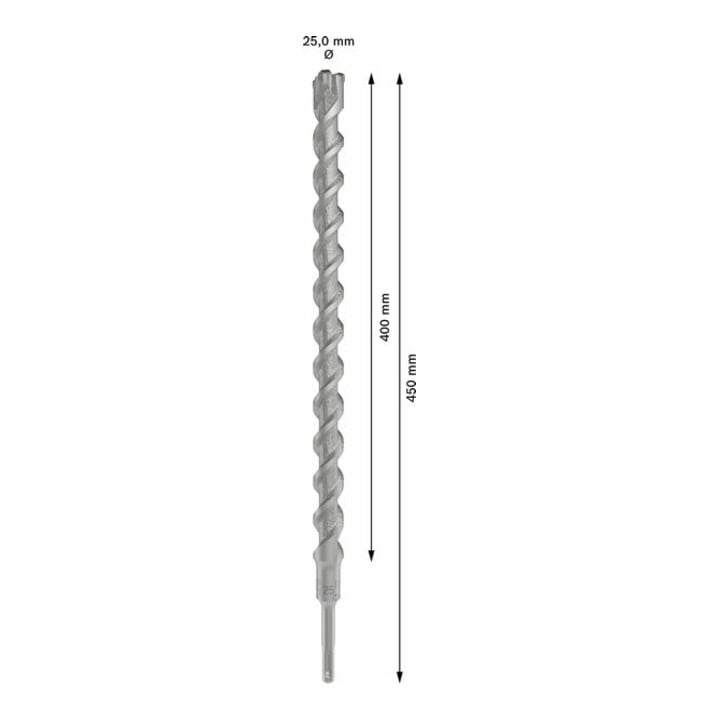 Bosch PRO SDS plus-5X Hammerbohrer, 25 x 400 x 450 mm