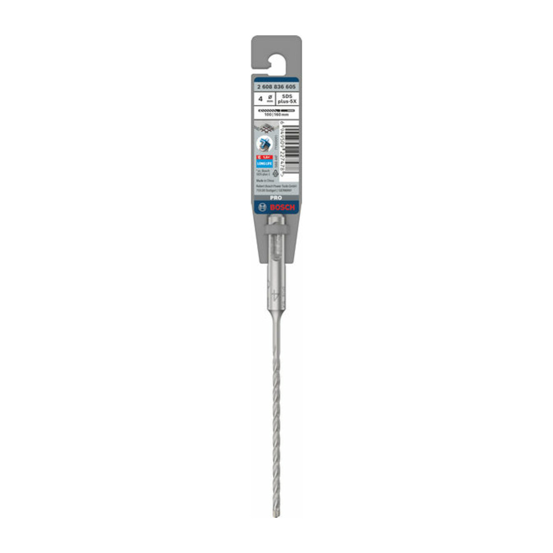 Bosch PRO SDS plus-5X Hammerbohrer, 4 x 100 x 160 mm