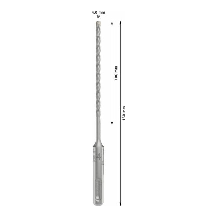 Bosch PRO SDS plus-5X Hammerbohrer, 4 x 100 x 160 mm