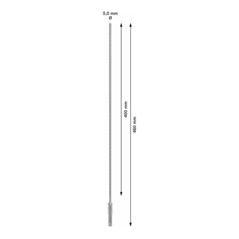Bosch PRO SDS plus-5X Hammerbohrer, 5 x 400 x 460 mm