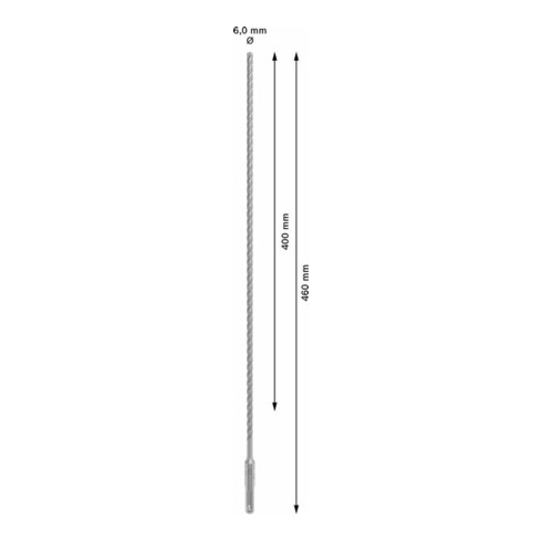 Bosch PRO SDS plus-5X Hammerbohrer, 6 x 400 x 460 mm
