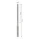 Bosch PRO SDS plus-5X Hammerbohrer, 7 x 100 x 160 mm