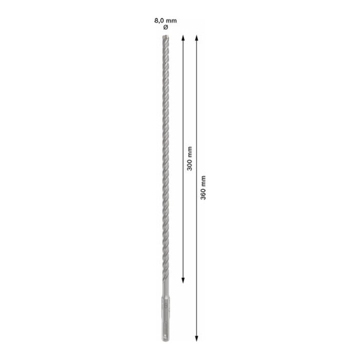 Bosch PRO SDS plus-5X Hammerbohrer, 8 x 300 x 360 mm