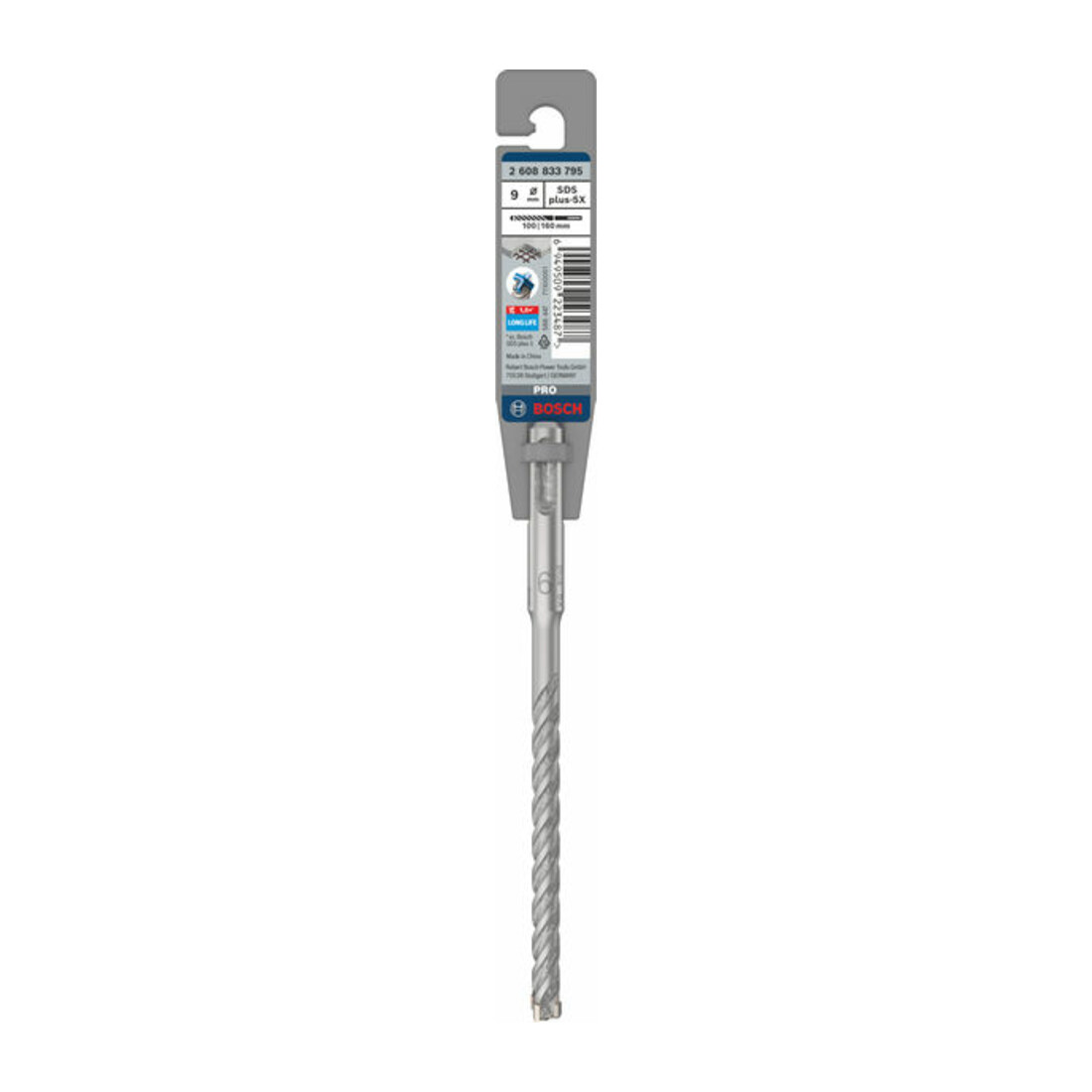 Bosch PRO SDS plus-5X Hammerbohrer, 9 x 100 x 160 mm