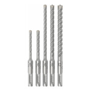 Bosch PRO SDS plus-5X Hammerbohrer-Set, 5/6/6/8/10 mm, 5-tlg.