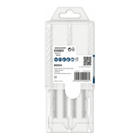 Bosch PRO SDS plus-5X Hammerbohrer-Set, 6/8/10 mm, 3-tlg.