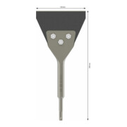 Bosch PRO SDS plus Bodenschaber, 130 x 290 mm-4