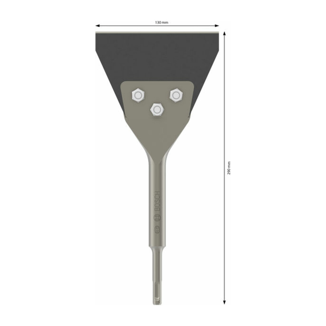 Bosch PRO SDS plus Bodenschaber, 130 x 290 mm