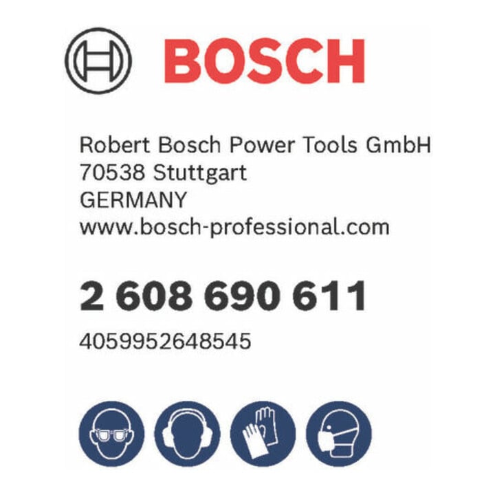 Bosch PRO SDS plus Bodenschaber Ersatzset, 130 mm