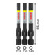 Bosch PRO Set de 3 embouts à chocs T25, T30, T40, 55 mm