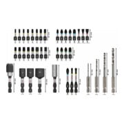Bosch PRO Set de embouts de vissage et forets bois, 40 pcs-4