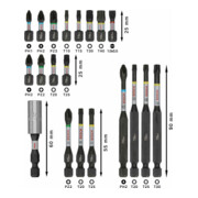 Bosch PRO Set de embouts de vissage Impact, 20 pièces-4