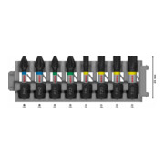 Bosch PRO Set de embouts d’impact, PH1/PH2/PZ1/PZ2/T15/T20/T25/T30, 25 mm, 8 pcs-4