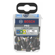 Bosch PRO Set de Embouts Impact, 25 mm, Présentoir, 10 x 25 pcs-2
