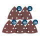 Bosch PRO Set de feuilles abrasives F460, K40/80/120/180/240, 93 mm, 50 pcs, Starter Pack