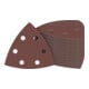 Bosch PRO Set de feuilles abrasives F460, K40/80/120/180/240, 93 mm, 50 pcs, Starter Pack