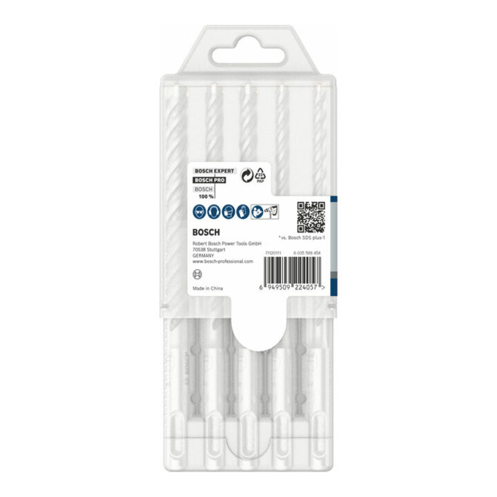 Bosch PRO Set de forets à percussion SDS plus-5X, 6/6/8/8/10 mm, 5 pcs