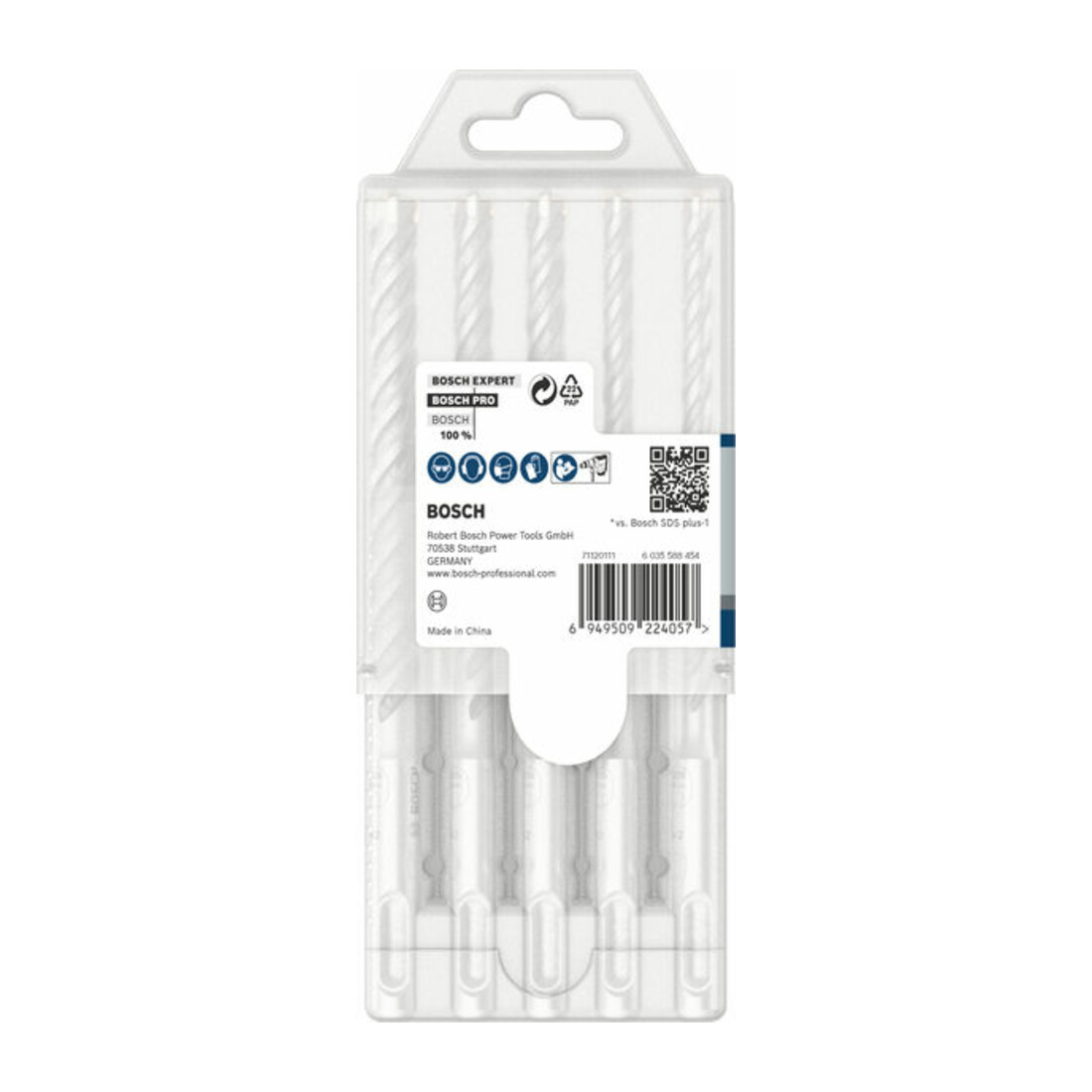 Bosch PRO Set de forets à percussion SDS plus-5X, 6/6/8/8/10 mm, 5 pcs