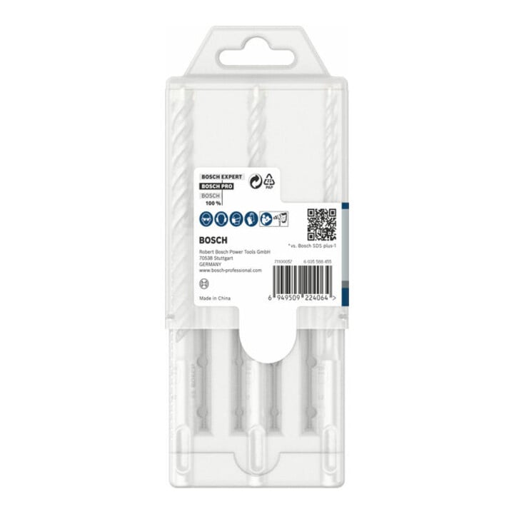 Bosch PRO Set de forets à percussion SDS plus-5X, 6/8/10 mm, 3 pcs