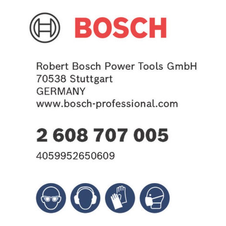 Bosch PRO Set de forets HEX-5, 4x100, 5x100, 5x100, 6x100, 6x100, 8x150, 10x150 mm, 7 pièces