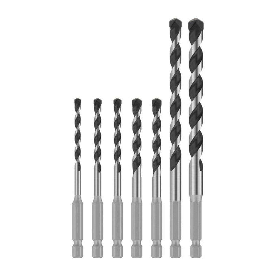 Bosch PRO Set de forets HEX-5, 4x100, 5x100, 5x100, 6x100, 6x100, 8x150, 10x150 mm, 7 pièces